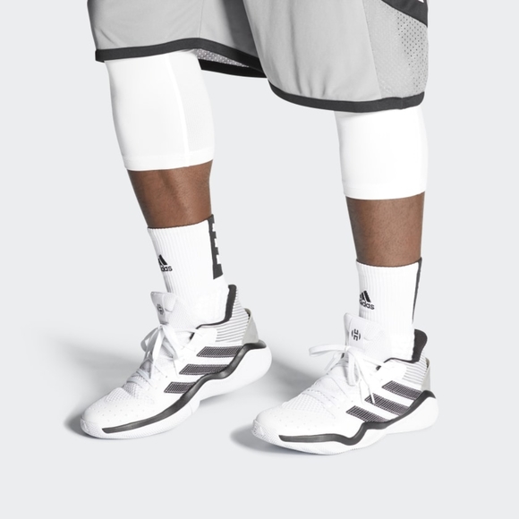 adidas | Shoes | Adidas Harden Stepback White Sneakers Size 9 ... كيو adidas | Shoes | Adidas Harden Stepback White Sneakers Size 9 ... كيو